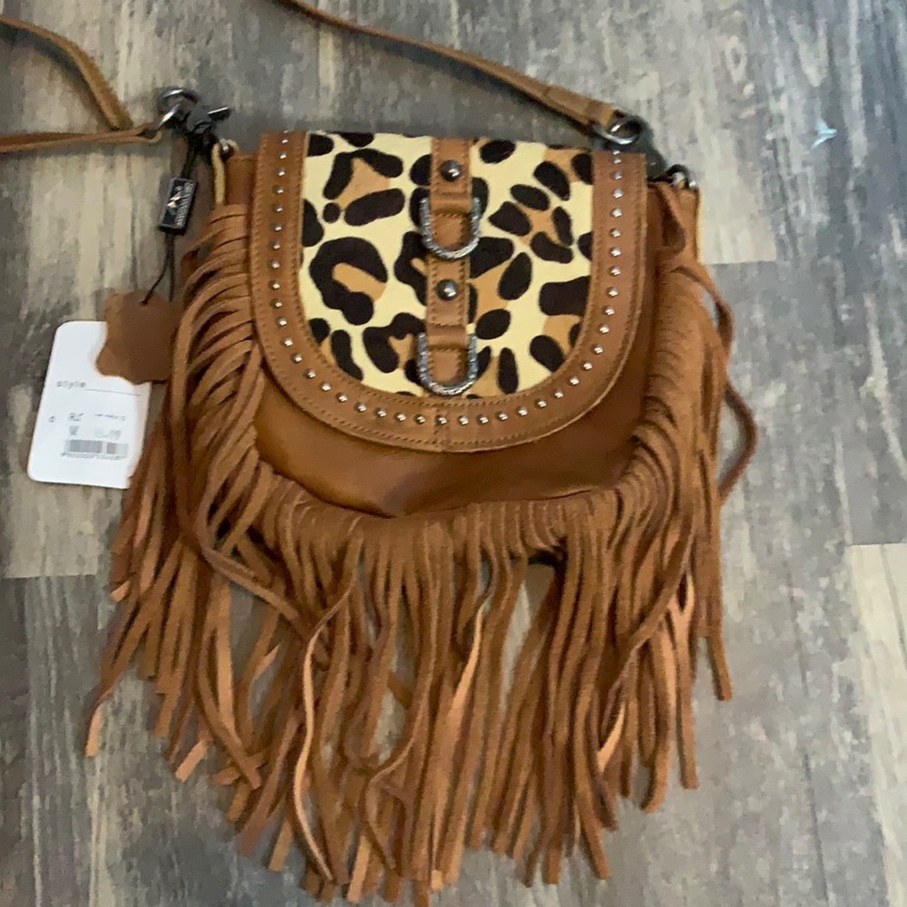 montana west cheetah purse